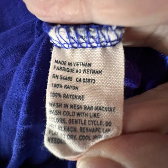 American Eagle Tank Top Babydoll Sleeveless Scoop Neck Purple Y2K Size S - Picture 8 of 10